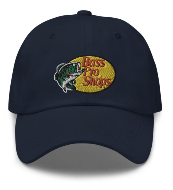 Bass Pro Shops Hat Embroidery navy