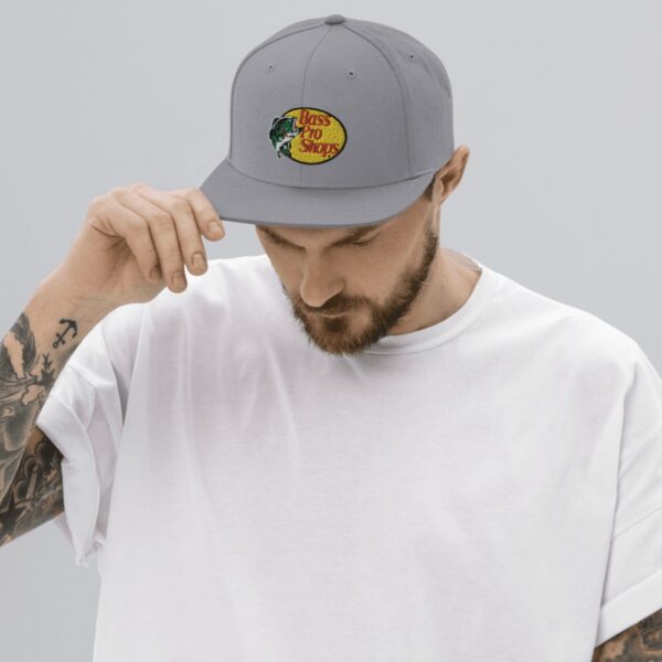 Bass Pro Shops Snapback Hat Embroidery Men