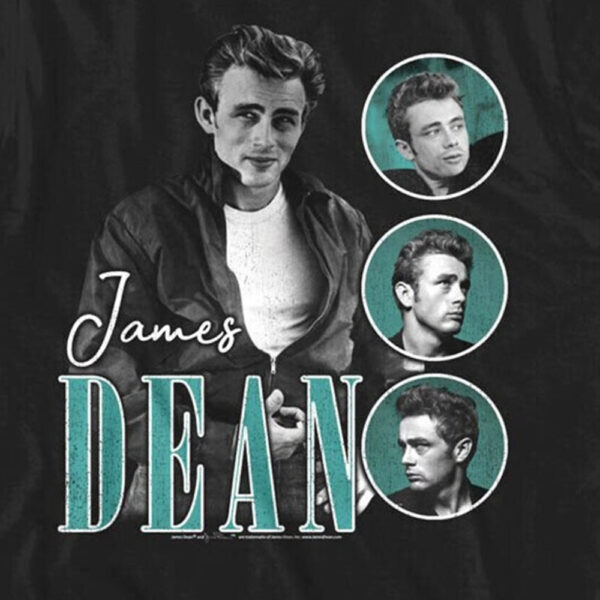 JAMES DEAN T-Shirt Legendary Hollywood Actor Merch Graphic Tee