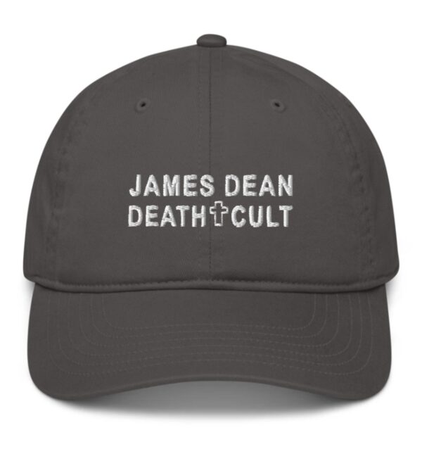 James Dean Death Cult Baseball Cap Embroidered Gray