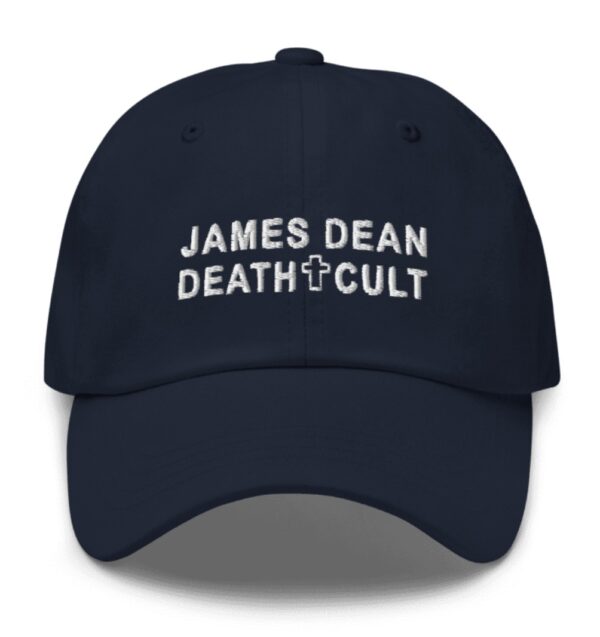 James Dean Death Cult Classic Dad Hat Navy Embroidered