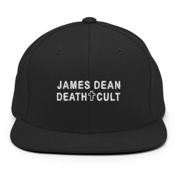 James Dean Death Cult Classic Snapback Hat Embroidered