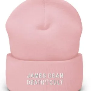 James Dean Death Cult Cuffed Beanie Pink
