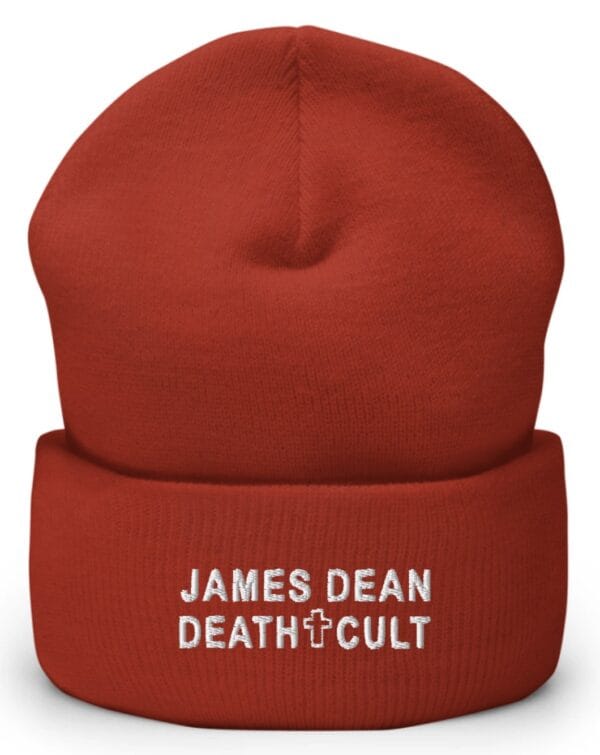 James Dean Death Cult Cuffed Beanie Red