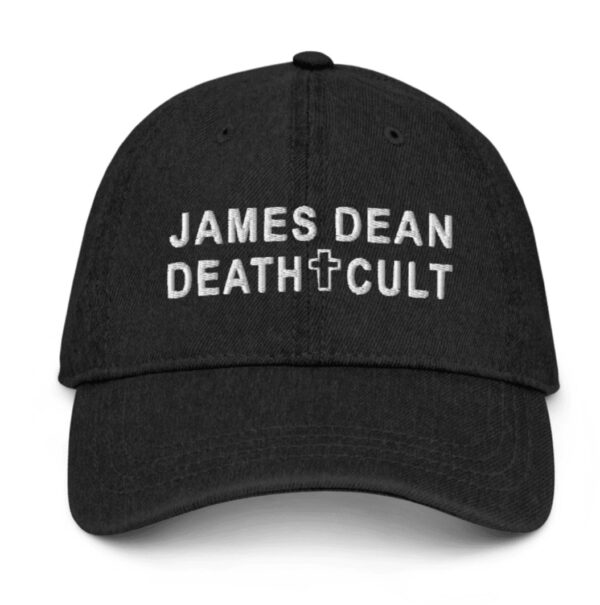 James Dean Death Cult Denim Hat Embroidered