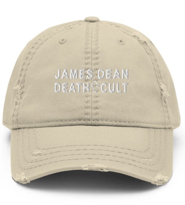 James Dean Death Cult Distressed Dad Hat