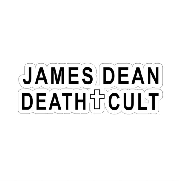 James Dean Death Cult Kiss-Cut Stickers hot