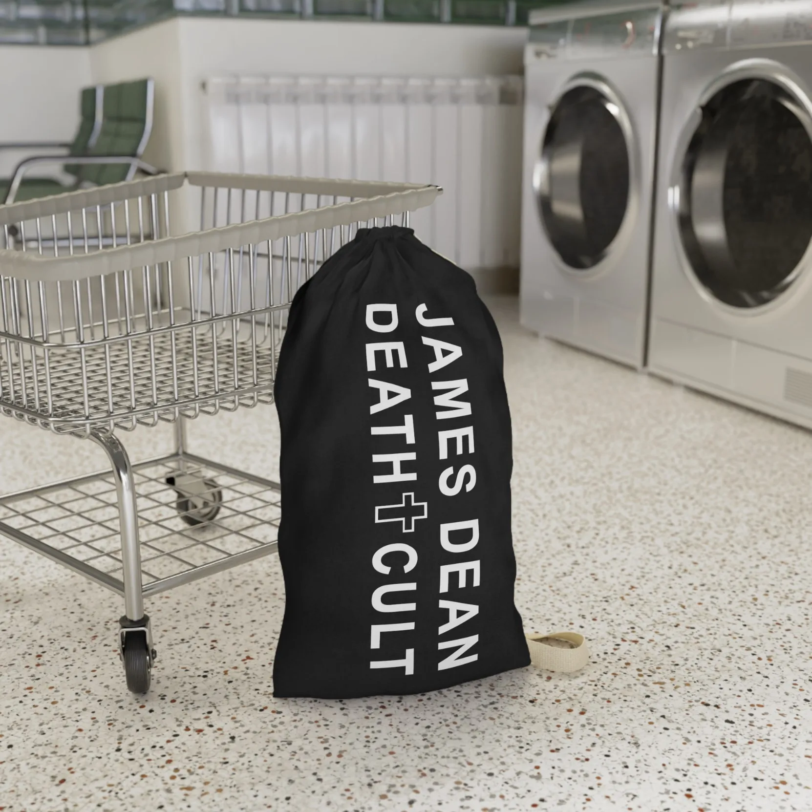 James Dean Death Cult Laundry Bags