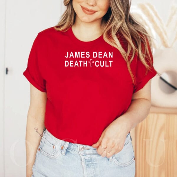 James Dean Death Cult T-Shirt Red