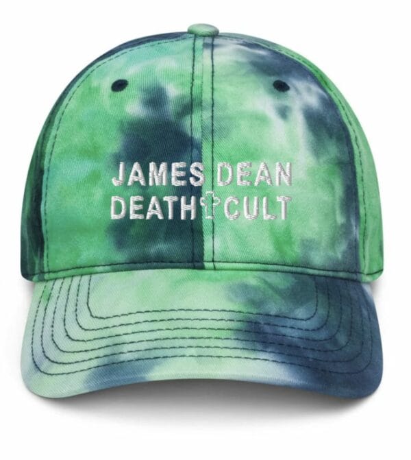 James Dean Death Cult Tie-Dye Hat Embroidered