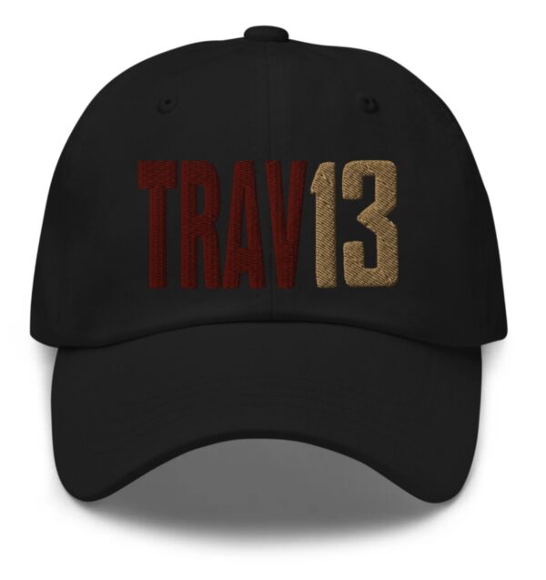 Jordan Travis Trav13 Hat Embroidery Black