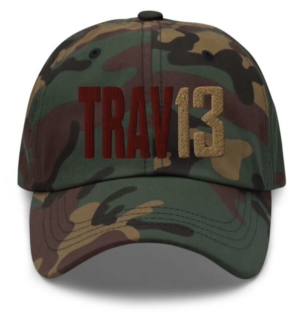 Jordan Travis Trav13 Hat Embroidery Green Camo