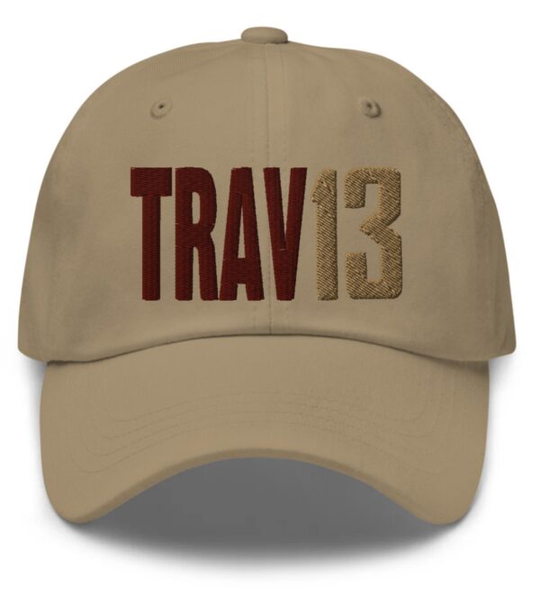 Jordan Travis Trav13 Hat Embroidery Khaki