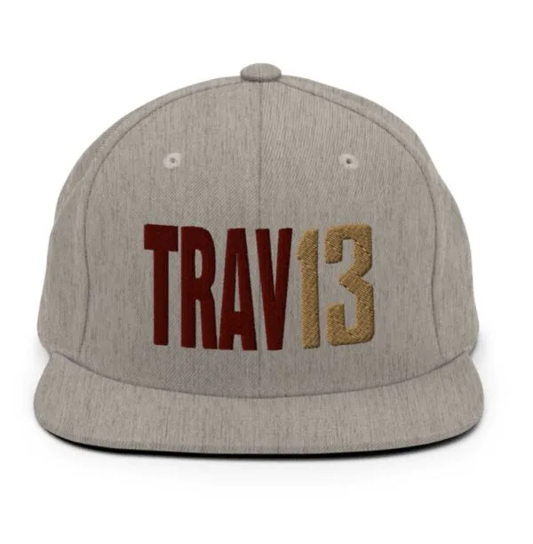 Jordan Travis Trav13 Snapback Hat Embroidery