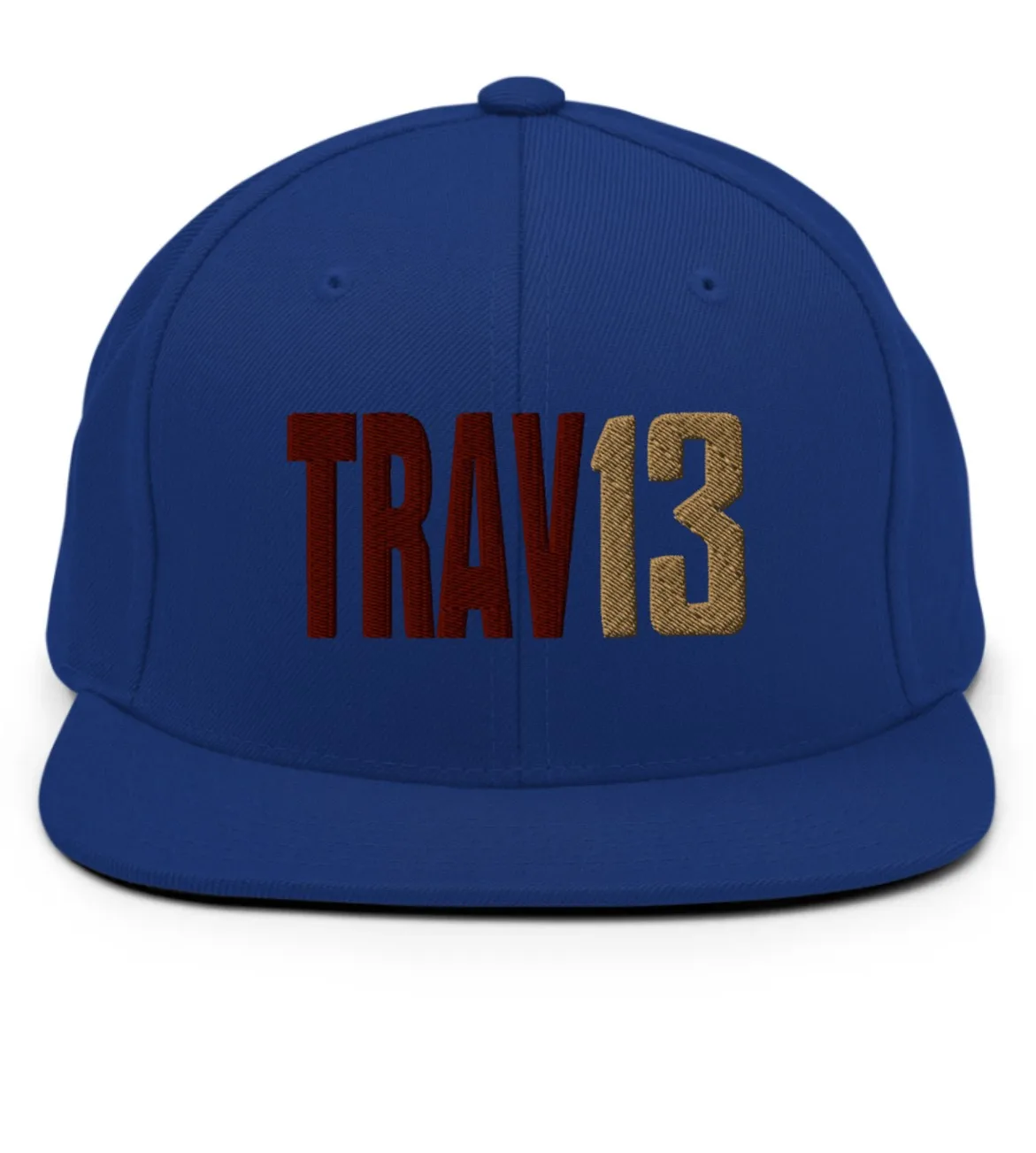 Jordan Travis Trav13 Snapback Hat Embroidery Blue