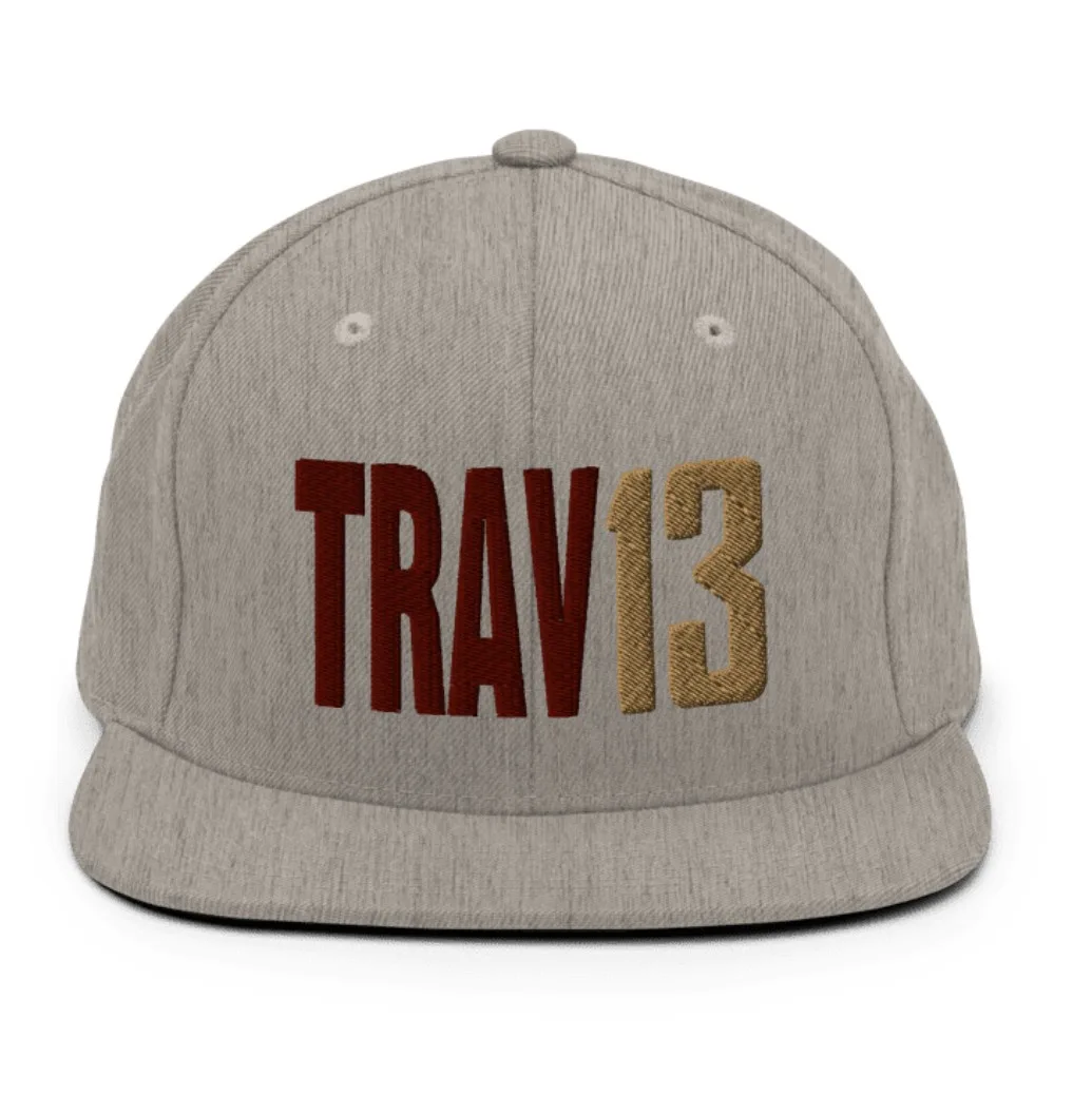 Jordan Travis Trav13 Snapback Hat Embroidery
