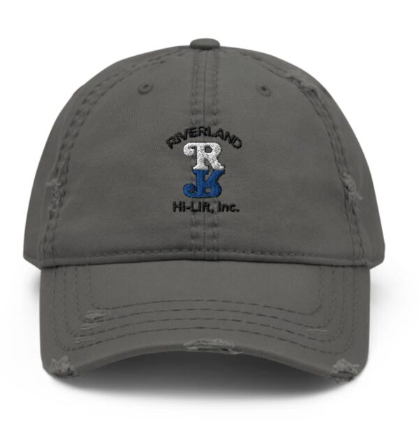 Riverland Hi-Lift Inc Dad Hat Embroidery Gray