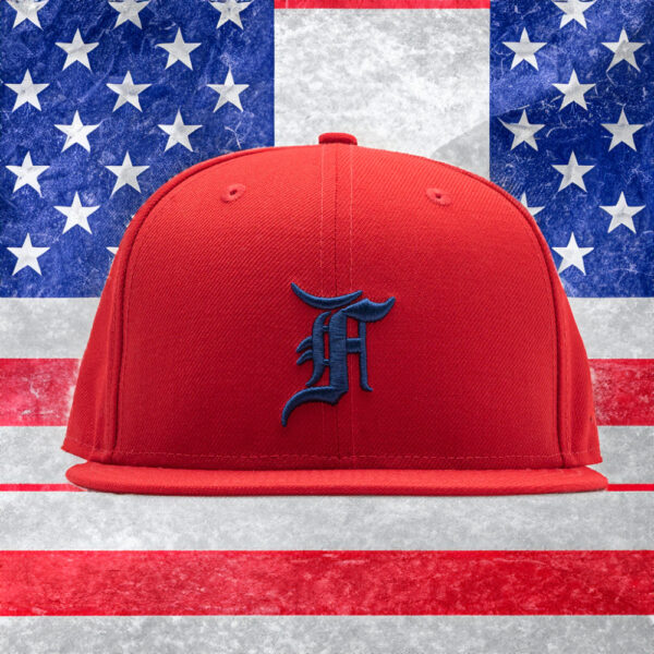 Texas Rangers New Era X Fear of God Red Hat Embroidery