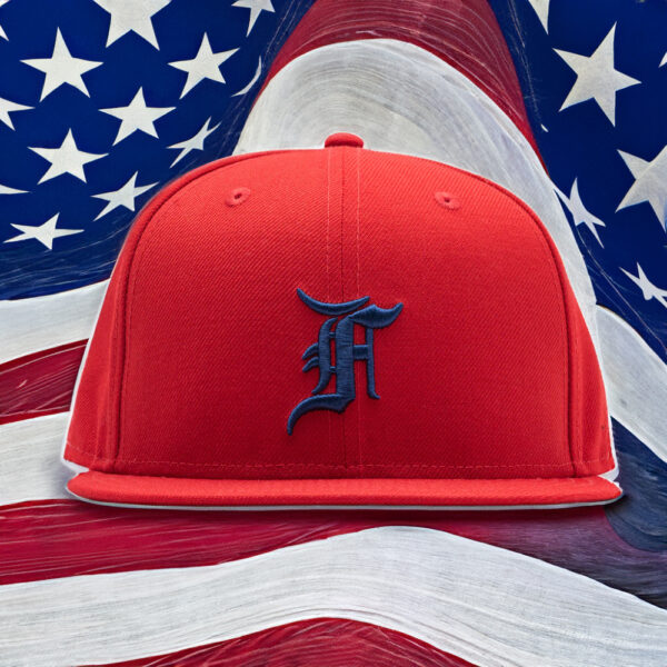 Texas Rangers New Era X Fear of God Red Hats Embroidery