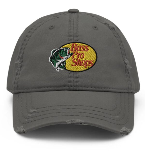 bass pro shops dad hat trend Embroidery Gray