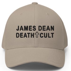James Dean Death Cult Closed-Back Structured Cap Khaki
