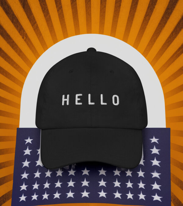 HELLO HAT CAP