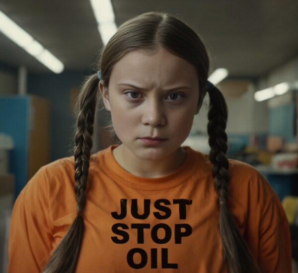 Greta Thunberg's Just Stop Oil Shirt