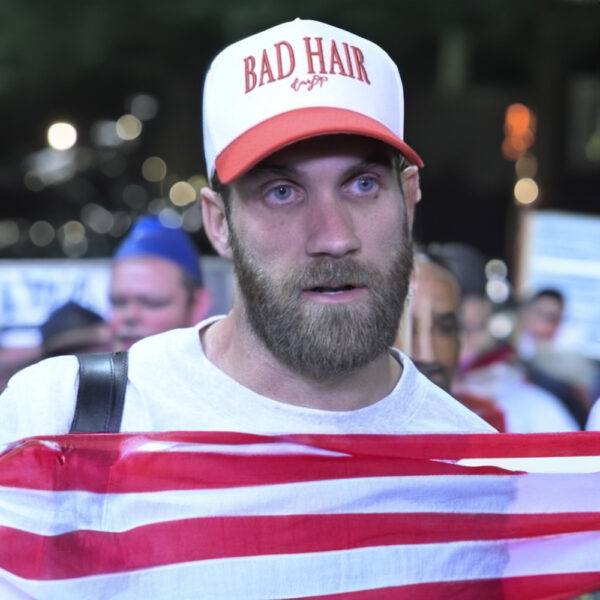 Bryce Harper Bad Hair Hat Caps Embroidered