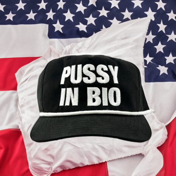 Pussy In Bio Hat Cap Embroidered