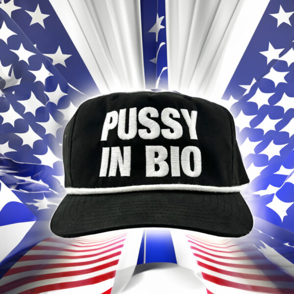 Pussy In Bio Hat Caps Embroidered