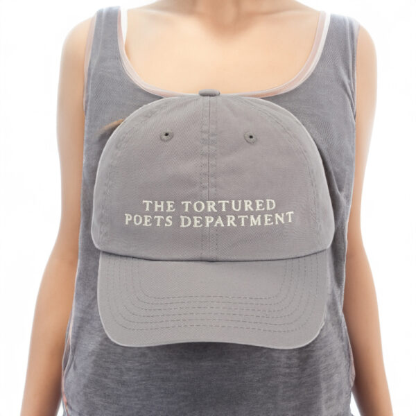 Taylor Swift - The Tortured Poets Department Gray Dad Hat Cap